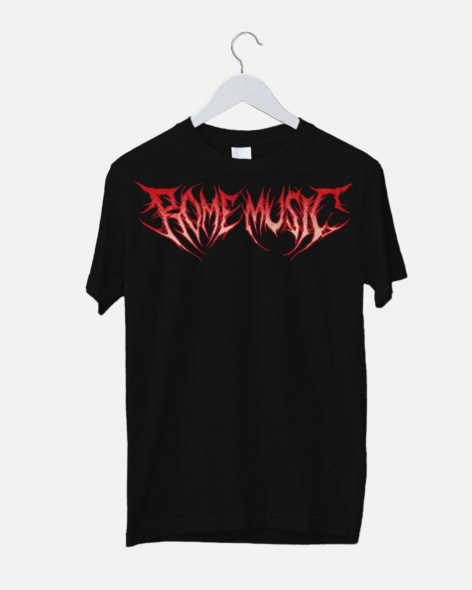 Rome Music Font Logo Tee