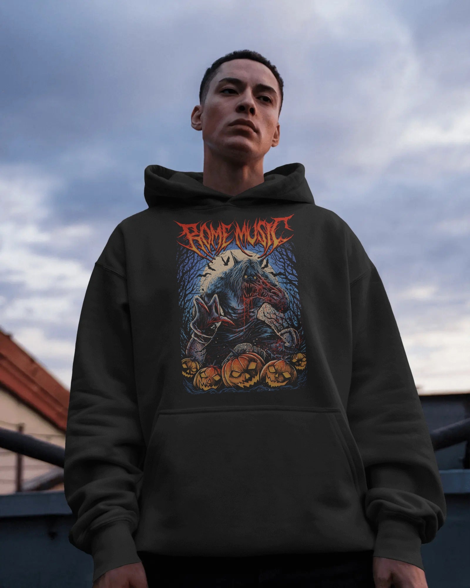 Halloween Werewolf Hoodie🎃